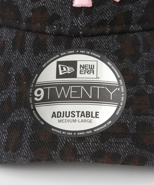 PAGEBOY(ページボーイ)の「【NEWERA】LEOPARD 9TWENTY(ハット・レディース・ベージュ/ブラック・MEDIUM)」の3枚目の写真