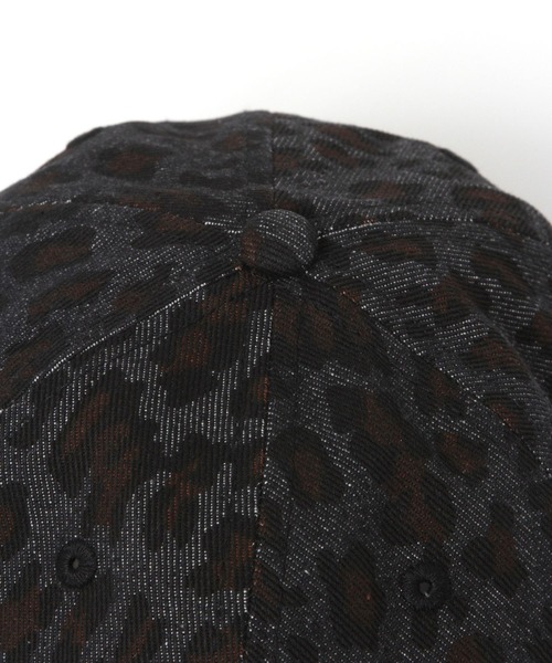 PAGEBOY(ページボーイ)の「【NEWERA】LEOPARD 9TWENTY(ハット・レディース・ベージュ/ブラック・MEDIUM)」の4枚目の写真