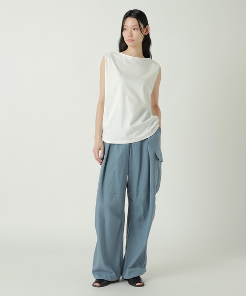 ZUCCa（ズッカ）の「SUPIMA SMOOTH / タンクトップ（タンクトップ・レディース・ホワイト・M size）」の4枚目の写真