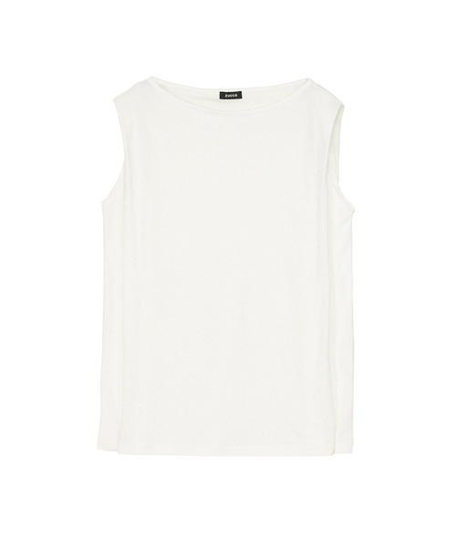 ZUCCa（ズッカ）の「SUPIMA SMOOTH / タンクトップ（タンクトップ・レディース・ホワイト・M size）」の5枚目の写真