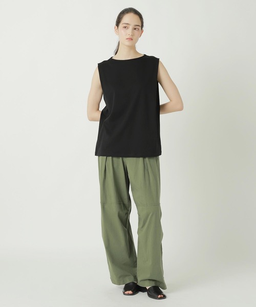 ZUCCa(ズッカ)の「SUPIMA SMOOTH / S(タンクトップ・レディース・ホワイト/ダークグレー/ブラック/イエロー・M size)」の14枚目の写真
