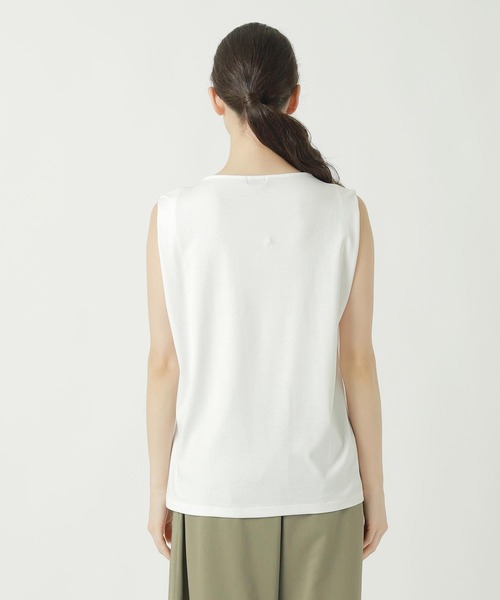 ZUCCa(ズッカ)の「SUPIMA SMOOTH / S(タンクトップ・レディース・ホワイト/ダークグレー/ブラック/イエロー・M size)」の10枚目の写真