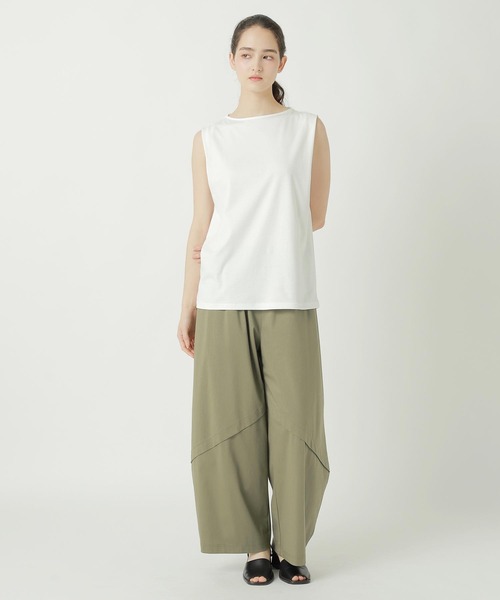ZUCCa(ズッカ)の「SUPIMA SMOOTH / S(タンクトップ・レディース・ホワイト/ダークグレー/ブラック/イエロー・M size)」の11枚目の写真