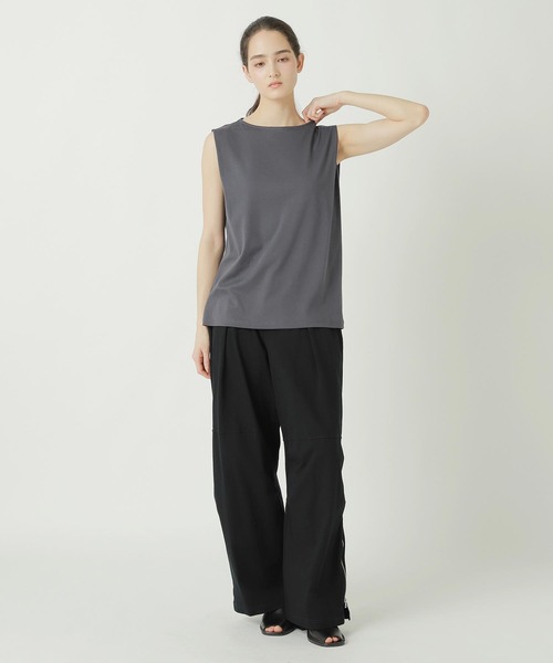 ZUCCa(ズッカ)の「SUPIMA SMOOTH / S(タンクトップ・レディース・ホワイト/ダークグレー/ブラック/イエロー・M size)」の13枚目の写真
