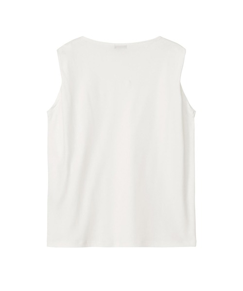 ZUCCa(ズッカ)の「SUPIMA SMOOTH / S(タンクトップ・レディース・ホワイト/ダークグレー/ブラック/イエロー・M size)」の6枚目の写真