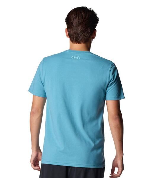 UNDER ARMOUR(アンダーアーマー)の「UAパフォーマンスコットン ショートスリーブTシャツ(トレーニング/メンズ)(Tシャツ/カットソー・メンズ・ブルー系・S/M/XL/L/2XL)」の2枚目の写真