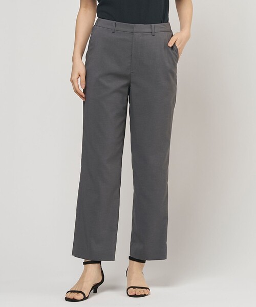 J.PRESS(ジェイプレス)の「【セットアップ対応】ファンマートロストレッチ テーパード パンツ(その他パンツ・レディース・ネイビー系/グレー系/ベージュ系・T13/T17/T15)」の1枚目の写真