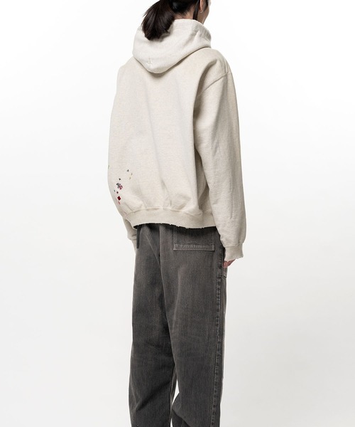Maison MIHARA YASUHIRO(メゾンミハラヤスヒロ)の「【MIHARAYASUHIRO】KIDS STICKER HOODIE(パーカー・メンズ・ブラック/ホワイト・48/46/44)」の10枚目の写真