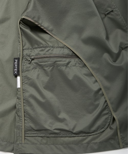DAIWA PIER39（ダイワピア39）の「TECH PERTEX TRAVEL 2B JACKET BJ-62026（ブルゾン・メンズ・オリーブ/ブラック・LARGE/SMALL/MEDIUM/X-LARGE）」の9枚目の写真