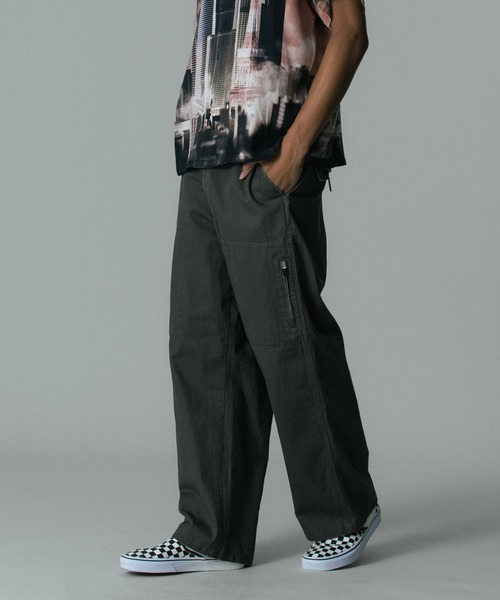 XLARGE(エクストララージ)の「SIDE ZIP POCKET PANTS(その他パンツ・メンズ・ブラック/チャコール/ネイビー・30inch/32inch/34inch/36inch)」の2枚目の写真