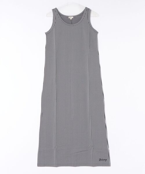 BILLABONG(ビラボン)の「BILLABONG/ビラボン ワンピース 袖なし ノースリーブ シンプル BG01C353(ワンピース・レディース・ブルー/スミクロ・M)」の10枚目の写真