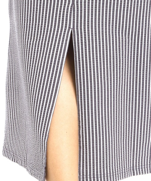 BILLABONG(ビラボン)の「BILLABONG/ビラボン ワンピース 袖なし ノースリーブ シンプル BG01C353(ワンピース・レディース・ブルー/スミクロ・M)」の9枚目の写真