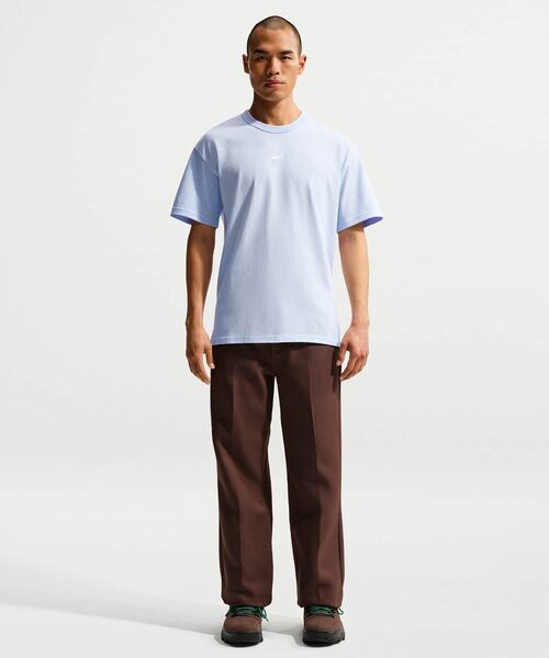NIKE(ナイキ)の「ナイキ スポーツウェア プレミアム エッセンシャルズ メンズ Tシャツ / Nike Sportswear Premium Essentials Men's T-Shirt IH1122-407 Hydrogen Blue(Tシャツ/カットソー・メンズ・クリアブルー・L/M/XL/2XL/S)」の3枚目の写真