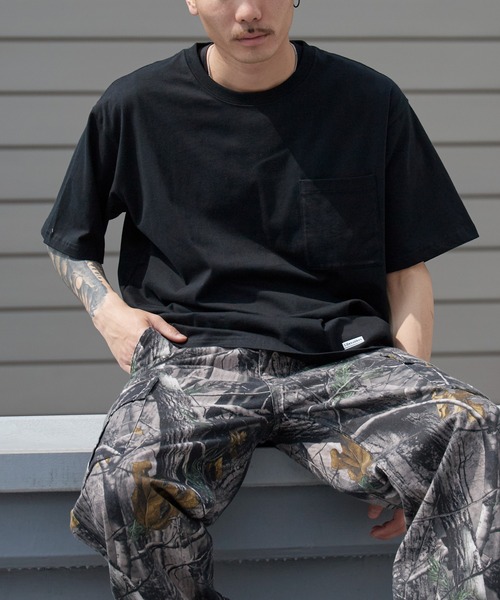 Liberaiders（リベレイダース）の「Liberaiders/リベレイダース 2-PACK POCKET TEE パックTシャツ 2枚組 2026年 夏 夏服（Tシャツ/カットソー・メンズ・ホワイト/ブラック・M/L/XL）」の14枚目の写真