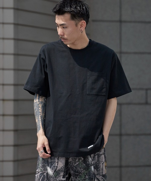 Liberaiders（リベレイダース）の「Liberaiders/リベレイダース 2-PACK POCKET TEE パックTシャツ 2枚組 2026年 夏 夏服（Tシャツ/カットソー・メンズ・ホワイト/ブラック・M/L/XL）」の17枚目の写真