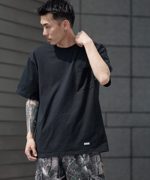Liberaiders（リベレイダース）の「Liberaiders/リベレイダース 2-PACK POCKET TEE パックTシャツ 2枚組 2026年 夏 夏服（Tシャツ/カットソー・メンズ・ホワイト/ブラック・M/L/XL）」の18枚目の写真