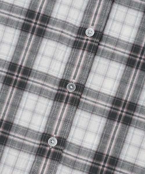 Wacky WiLLy（ワッキーウィリー）の「WOMEN'S OVERFIT CHECK SHIRT（シャツ/ブラウス・レディース・グリーン/ブルー・FREE）」の15枚目の写真