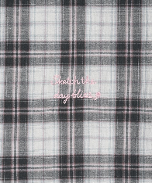 Wacky WiLLy（ワッキーウィリー）の「WOMEN'S OVERFIT CHECK SHIRT（シャツ/ブラウス・レディース・グリーン/ブルー・FREE）」の16枚目の写真