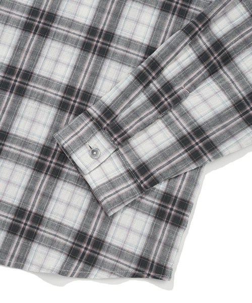Wacky WiLLy（ワッキーウィリー）の「WOMEN'S OVERFIT CHECK SHIRT（シャツ/ブラウス・レディース・グリーン/ブルー・FREE）」の17枚目の写真