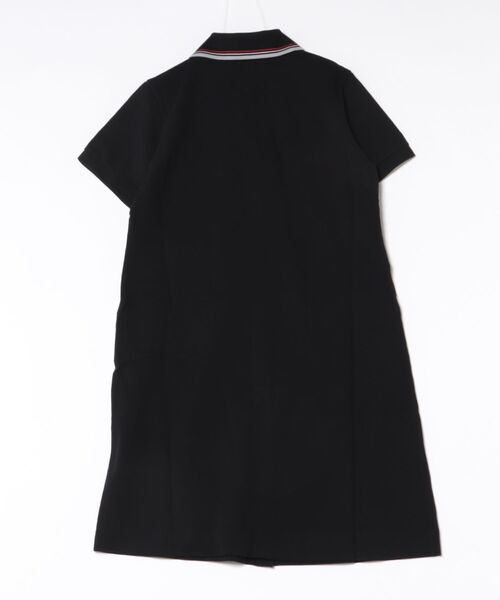 Vivienne Westwood(ヴィヴィアンウエストウッド)の「オーガニックコットンカノコ前開きポロワンピース(ワンピース・レディース・ブラック・FREE)」の2枚目の写真
