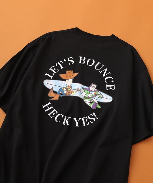 ATELANE(アテレーン)の「トイストーリー プリントBIGTEE 半袖(Tシャツ/カットソー・レディース・ネイビー系2/ホワイト系3/グレー系5/グレー系4/ブラック/ホワイト系4/グレー系1/ホワイト系1/グレー系2/ホワイト系5/イエロー系2/イエロー系1/ホワイト系2/ネイビー系1/グリーン系1・M/L)」の8枚目の写真