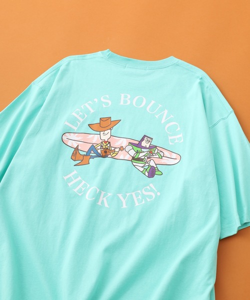 ATELANE(アテレーン)の「トイストーリー プリントBIGTEE 半袖(Tシャツ/カットソー・レディース・ネイビー系2/ホワイト系3/グレー系5/グレー系4/ブラック/ホワイト系4/グレー系1/ホワイト系1/グレー系2/ホワイト系5/イエロー系2/イエロー系1/ホワイト系2/ネイビー系1/グリーン系1・M/L)」の11枚目の写真