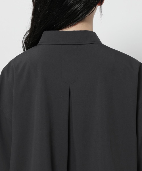 niko and...（ニコアンド）の「コタットシアードッキングシャツ（シャツ/ブラウス・レディース・ライトブルー/ベージュ/ブラック・LARGE/MEDIUM）」の20枚目の写真