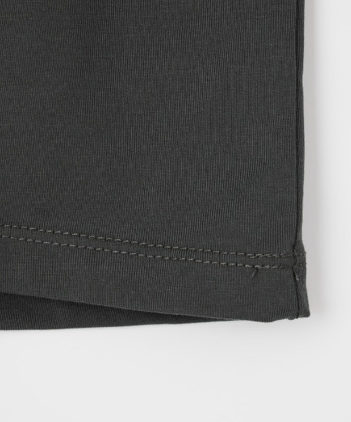 nenom（ネノム）の「[nenom/ネノム] 袖チュールドッキングショートスリーブＴシャツ（Tシャツ/カットソー・レディース・ブラック/チャコールグレー/オフホワイト・F）」の20枚目の写真