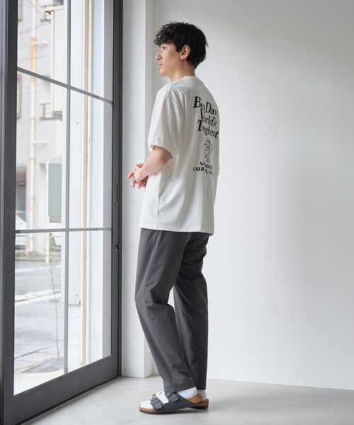BEN DAVIS(ベンデイビス)の「BEN DAVIS(ベンデイビス)グラフィックTシャツ(Tシャツ/カットソー・メンズ・ケリーグリーン/ワインレッド/ホワイト・M/S/XL/L)」の5枚目の写真