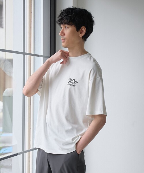 BEN DAVIS(ベンデイビス)の「BEN DAVIS(ベンデイビス)グラフィックTシャツ(Tシャツ/カットソー・メンズ・ケリーグリーン/ワインレッド/ホワイト・M/S/XL/L)」の8枚目の写真