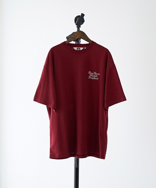 BEN DAVIS(ベンデイビス)の「BEN DAVIS(ベンデイビス)グラフィックTシャツ(Tシャツ/カットソー・メンズ・ケリーグリーン/ワインレッド/ホワイト・M/S/XL/L)」の12枚目の写真