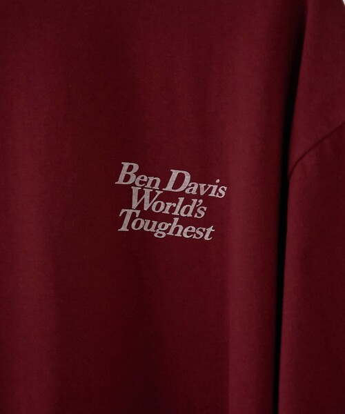 BEN DAVIS(ベンデイビス)の「BEN DAVIS(ベンデイビス)グラフィックTシャツ(Tシャツ/カットソー・メンズ・ケリーグリーン/ワインレッド/ホワイト・M/S/XL/L)」の14枚目の写真