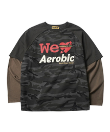 Camo Aerobic Layered Longsleeve (BLACK)
