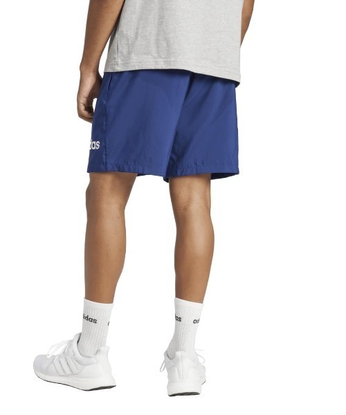 adidas(アディダス)の「アディダス adidas エッセンシャルズ リニア ロゴ ショーツ(その他パンツ・メンズ・ブラック/ダークブルー・S/M/L/LL/3L)」の3枚目の写真