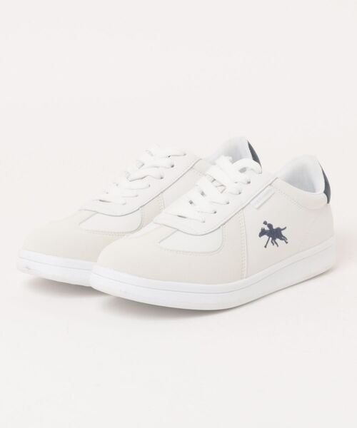POLOCHAMPS(ポロチャンプス)の「【POLOCHAMPS】スニーカー PL-8005(スニーカー・レディース・ブラック/グリーン/ネイビー・23cm/23.5cm/24cm/24.5cm/25cm/25.5cm/26cm/26.5cm/27cm/28cm/22.5cm)」の3枚目の写真