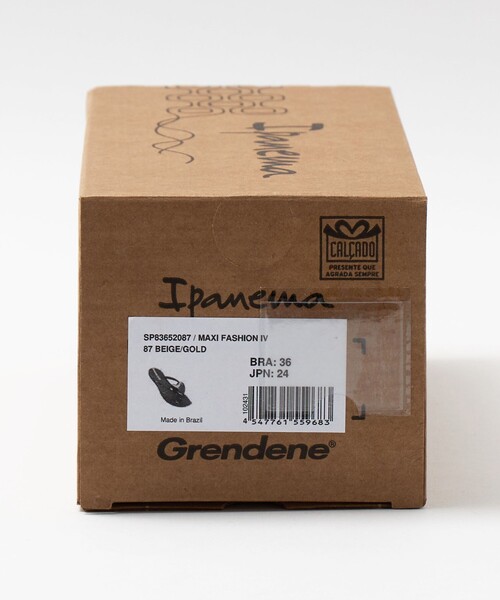 IPANEMA(イパネマ)の「<Ipanema>MAXI FASHION Ⅳ(サンダル・レディース・ベージュ/ブラック・22cm/24cm/23cm/24.5cm)」の17枚目の写真