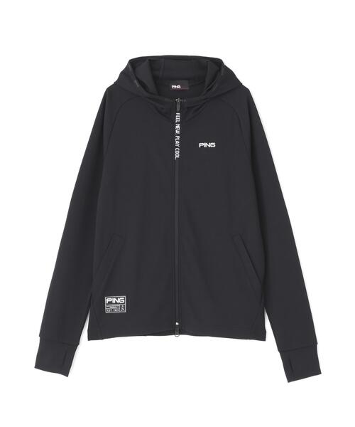 PING(ピン)の「【PING APPAREL】UVカットフルジップカットソーフーディ <GOLD> (LADIES)(Tシャツ/カットソー・レディース・ホワイト/ブラック・M/S/L/LL)」の14枚目の写真