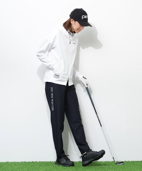 PING(ピン)の「【PING APPAREL】UVカットフルジップカットソーフーディ <GOLD> (LADIES)(Tシャツ/カットソー・レディース・ホワイト/ブラック・M/S/L/LL)」の20枚目の写真