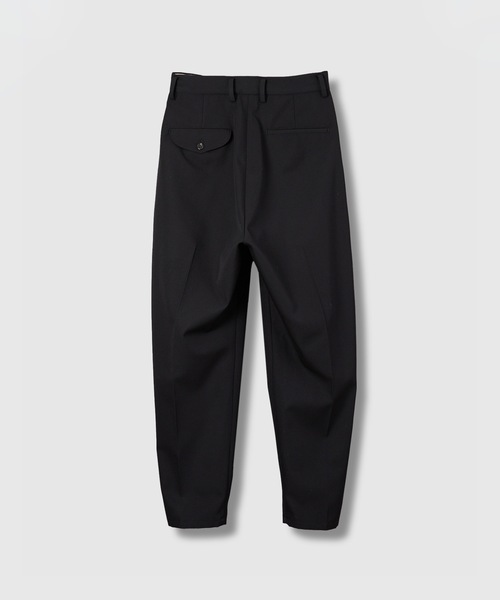 HOLIDAY(ホリデイ)の「WOOL TWILL 2TUCK SLACKS ウールツイルツータックスラックス(スラックス・レディース・ブラック/カーキ・ONE SIZE)」の5枚目の写真