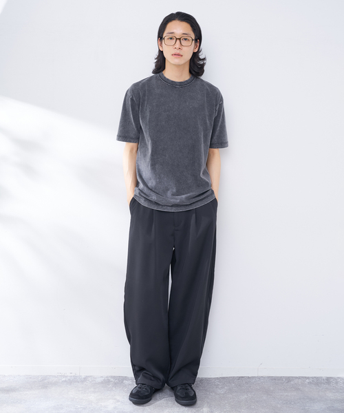 B.C STOCK（ベーセーストック）の「ANTS & ELEPHANTS / アンツアンドエレファンツ ナチュラルフェード TEE（Tシャツ/カットソー・メンズ・ブラック/グレー/ホワイト・MEDIUM/LARGE）」の10枚目の写真