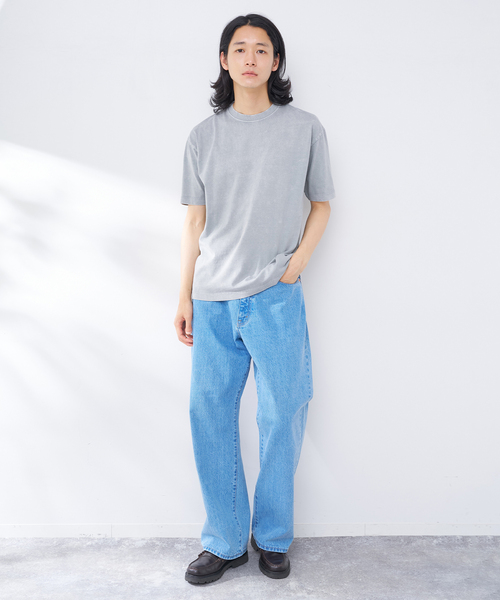 B.C STOCK（ベーセーストック）の「ANTS & ELEPHANTS / アンツアンドエレファンツ ナチュラルフェード TEE（Tシャツ/カットソー・メンズ・ブラック/グレー/ホワイト・MEDIUM/LARGE）」の6枚目の写真