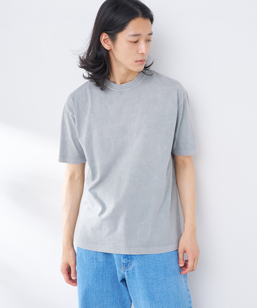 B.C STOCK（ベーセーストック）の「ANTS & ELEPHANTS / アンツアンドエレファンツ ナチュラルフェード TEE（Tシャツ/カットソー・メンズ・ブラック/グレー/ホワイト・MEDIUM/LARGE）」の5枚目の写真