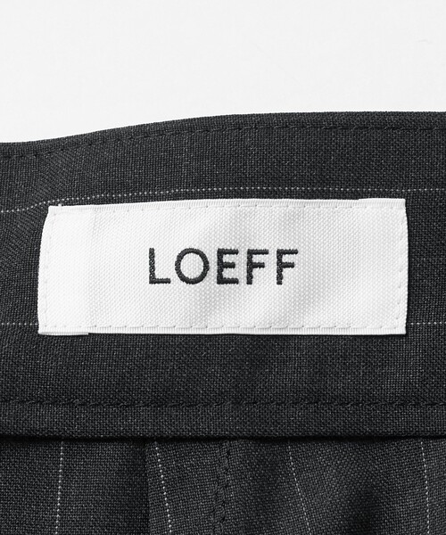 LOEFF（ロエフ）の「＜LOEFF＞トロピカルウール ボンタンパンツ ピンストライプ（その他パンツ・レディース・ダークグレー・0/00/2/1）」の10枚目の写真