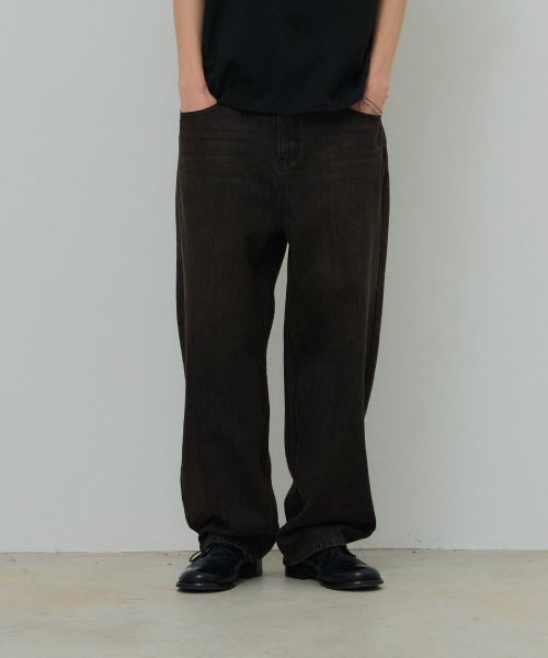 DESIRED(デシレッド)の「ウォッシングバルーンデニムパンツ-FASK2302B09(デニムパンツ・レディース・チャコールグレー・MEDIUM/LARGE/X-LARGE)」の1枚目の写真