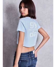 GYDA | Square gydaバイカラーショートTシャツ(Tシャツ/カットソー)