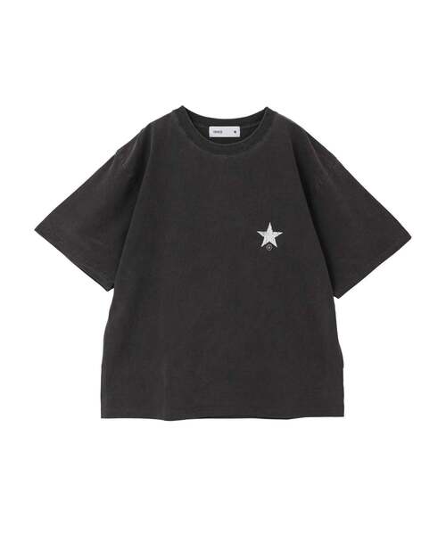 CONVERSE TOKYO（コンバーストウキョウ）の「【CONVERSE TOKYO】＜UNISEX＞ PIGMENT DYED BACK PRINT TEE / バックプリントTシャツ / ユニセックス / ヴィンテージ加工 / グラフィックプリント（Tシャツ/カットソー・レディース・ブラック/サックスブルー/ホワイト・MEDIUM/SMALL）」の7枚目の写真