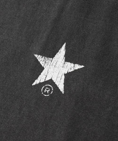 CONVERSE TOKYO（コンバーストウキョウ）の「【CONVERSE TOKYO】＜UNISEX＞ PIGMENT DYED BACK PRINT TEE / バックプリントTシャツ / ユニセックス / ヴィンテージ加工 / グラフィックプリント（Tシャツ/カットソー・レディース・ブラック/サックスブルー/ホワイト・MEDIUM/SMALL）」の12枚目の写真