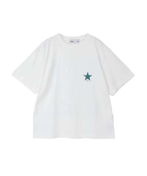 CONVERSE TOKYO（コンバーストウキョウ）の「【CONVERSE TOKYO】＜UNISEX＞ PIGMENT DYED BACK PRINT TEE / バックプリントTシャツ / ユニセックス / ヴィンテージ加工 / グラフィックプリント（Tシャツ/カットソー・レディース・ブラック/サックスブルー/ホワイト・MEDIUM/SMALL）」の15枚目の写真