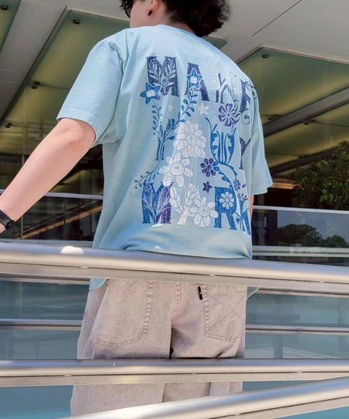 CONVERSE TOKYO（コンバーストウキョウ）の「【CONVERSE TOKYO】＜UNISEX＞ PIGMENT DYED BACK PRINT TEE / バックプリントTシャツ / ユニセックス / ヴィンテージ加工 / グラフィックプリント（Tシャツ/カットソー・レディース・ブラック/サックスブルー/ホワイト・MEDIUM/SMALL）」の19枚目の写真