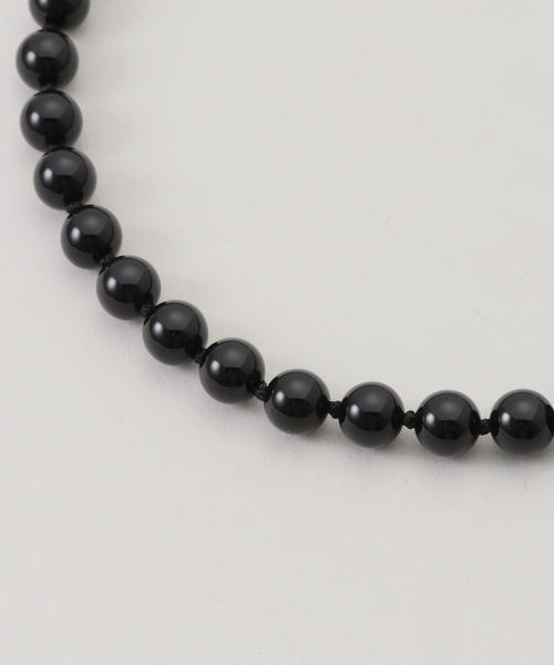FRAMeWORK(フレームワーク)の「≪追加≫OCUCCI/オクチ 別注STONE8mm 43CM CHOKER ONYX(ネックレス・レディース・ブラック・FREE)」の3枚目の写真